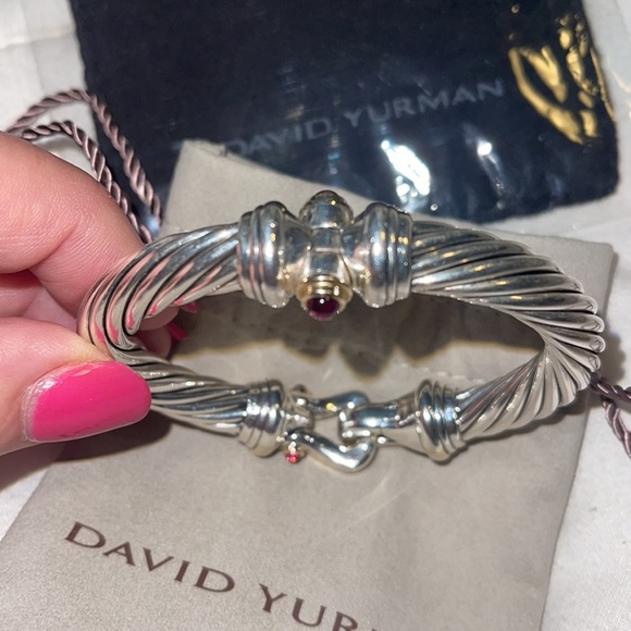 David Yurman 10mm cable Bracelet - Picture 2 of 8